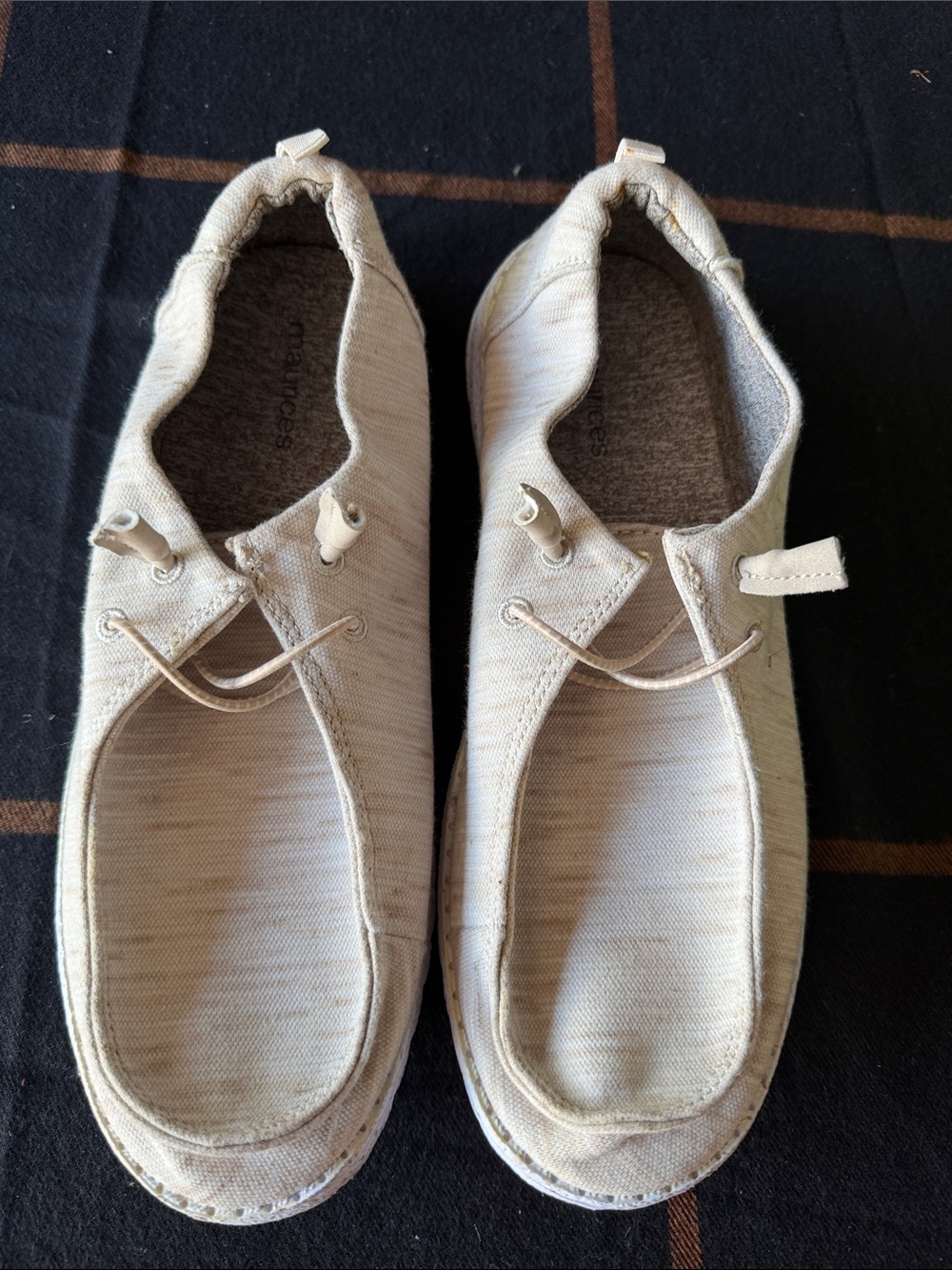 Maurices Women's Slip-On Sneakers in Cream